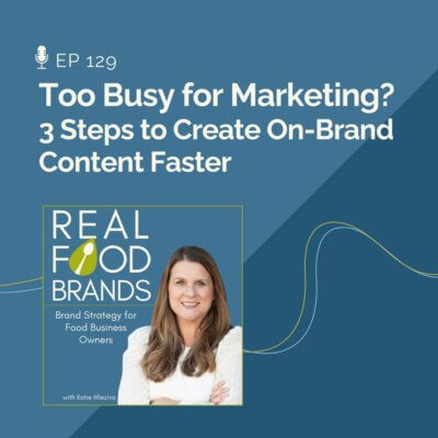 129. Too Busy for Marketing? 3 Steps to Create On-Brand Content Faster