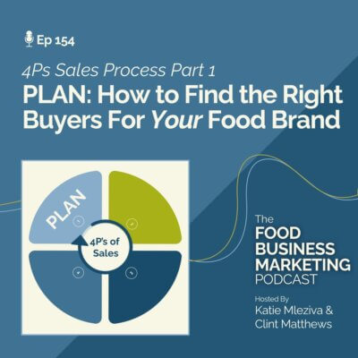 154. PLAN: How to Find the Right Buyers for Your Food Brand (4Ps Sales Series Part 2 of 5)