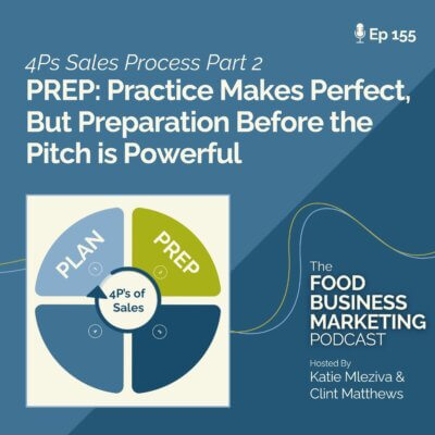 155. PREP: Practice Makes Perfect, But Preparation Before the Pitch is Powerful (4Ps Sales Series Part 3 of 5)