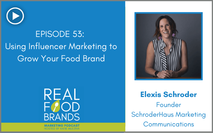 Using Influencer Marketing to Grow Your Food Brand with Elexis Schroder